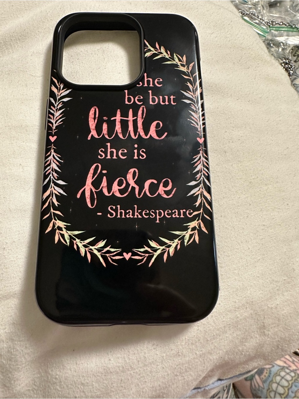 Redbubble iPhone 14 Pro MagSafe Case, Shakespeare Midsummer Night’s Dream Quote